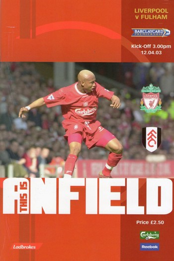 Match programme